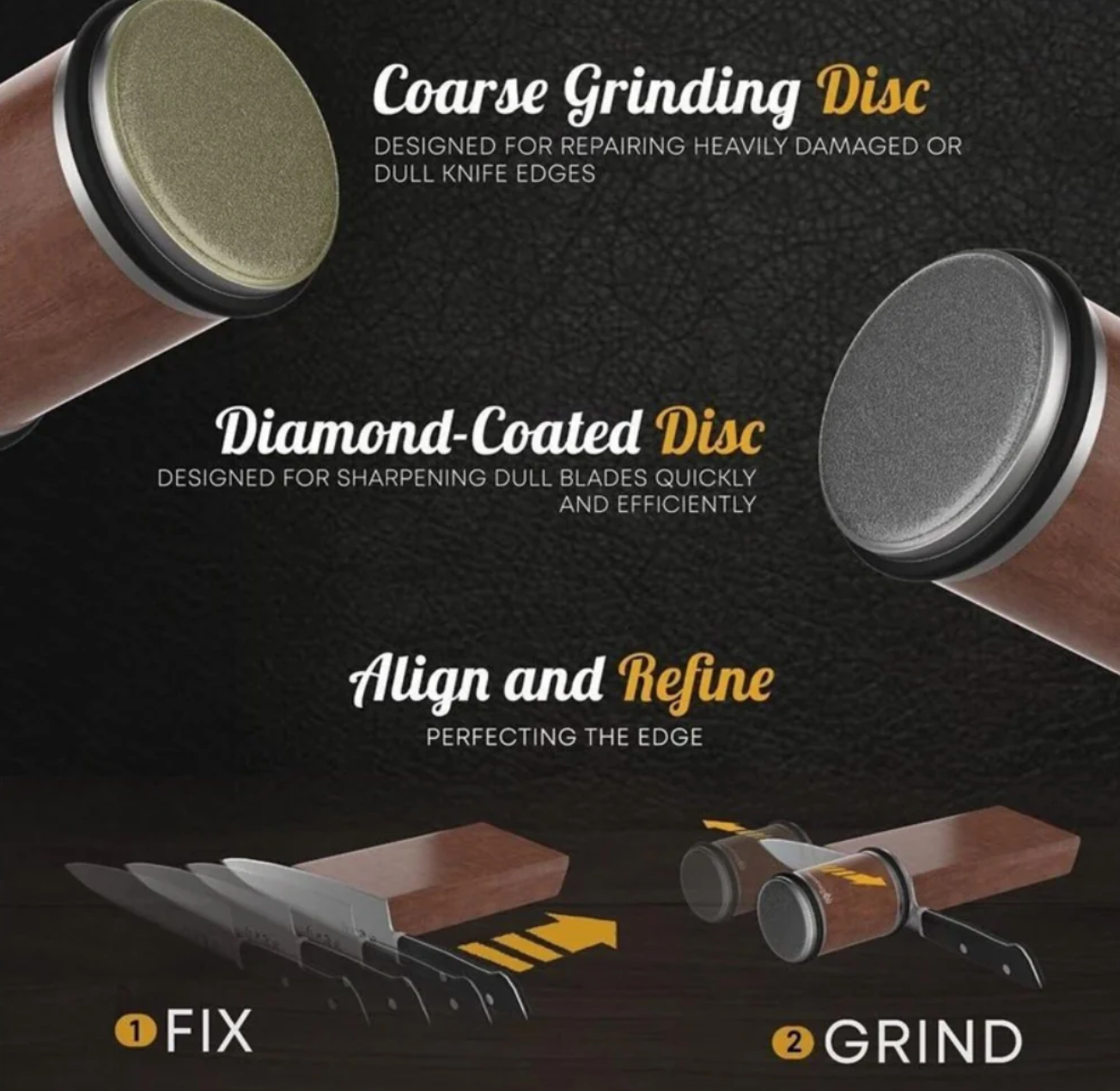 Modhouse™ Rolling Sharpener Knife