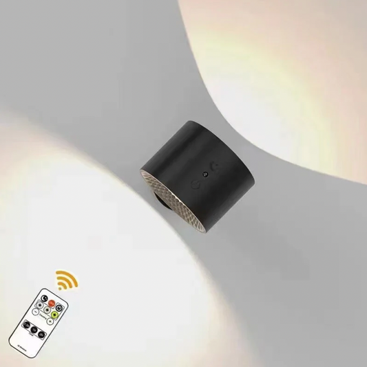 Modhouse™ LED Double Head Wall Lamp – Touch Control & Remote