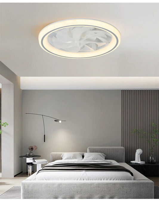 Modhouse™Modern LED Ceiling Fan With Light